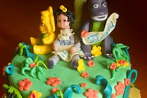 Tort Barney,prietenii sai si Flavia/Barney cake